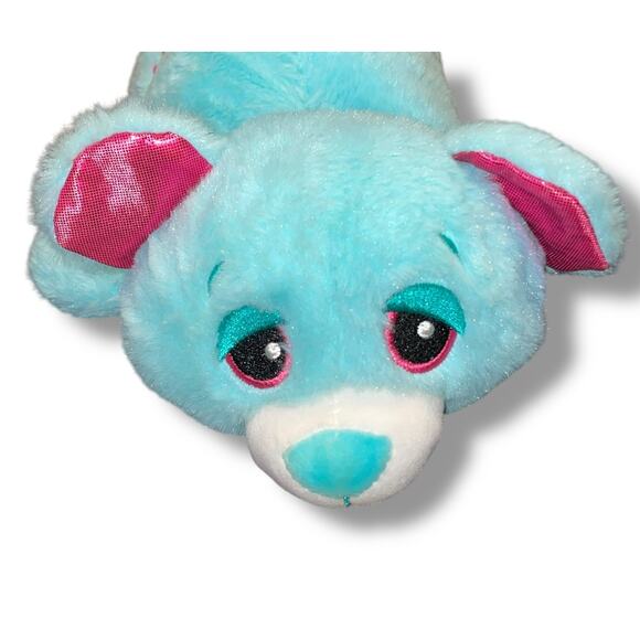Cutetitos Cuddlitos Plush Bear Scented Heart Nursery Stuffed Animal Blue 10” - Picture 3 of 12